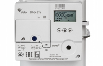 Диафрагменный счетчик газа ВК themis, с GPRS-модемом и электронной термокомпенсацией в Нижнем Тагиле
